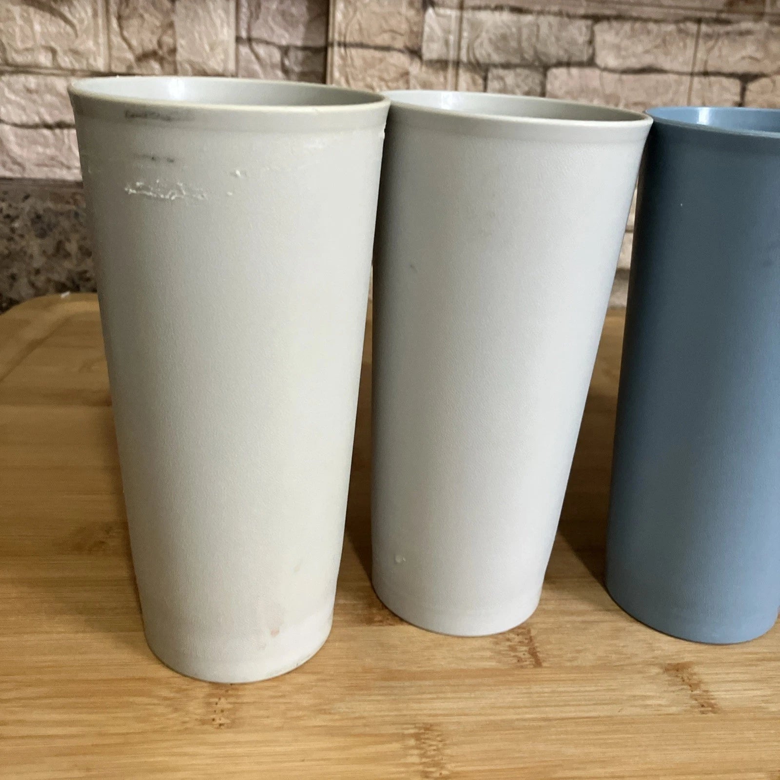 Tupperware Drink Beverage Tumblers Glasses 1348 Set of 6 Vintage Stackable 16 Oz | eBay