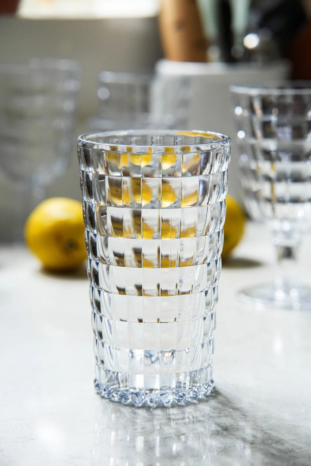 Set of 6 Clear Acrylic Tumblers | 25 oz Large Drink Glasses | BPA-Free | eBay