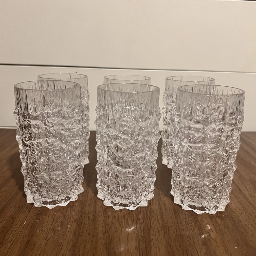 Stotter & Norse Snow Crystal Acrylic Tumblers – Set of 6 – MCM Barware | eBay