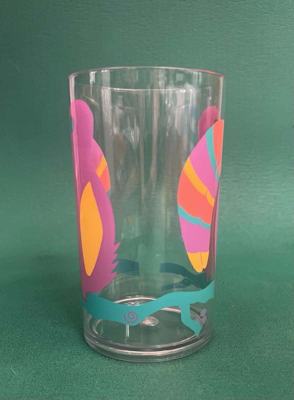 1990s Paradise Beach Club Acrylic Ice Tea Glasses Toucan Design 22oz, Lot of 4 | eBay