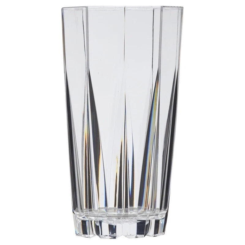 Stackable Clear Acrylic Tumblers Unbreakable Drinkware Set of 12 Home Parties US | eBay