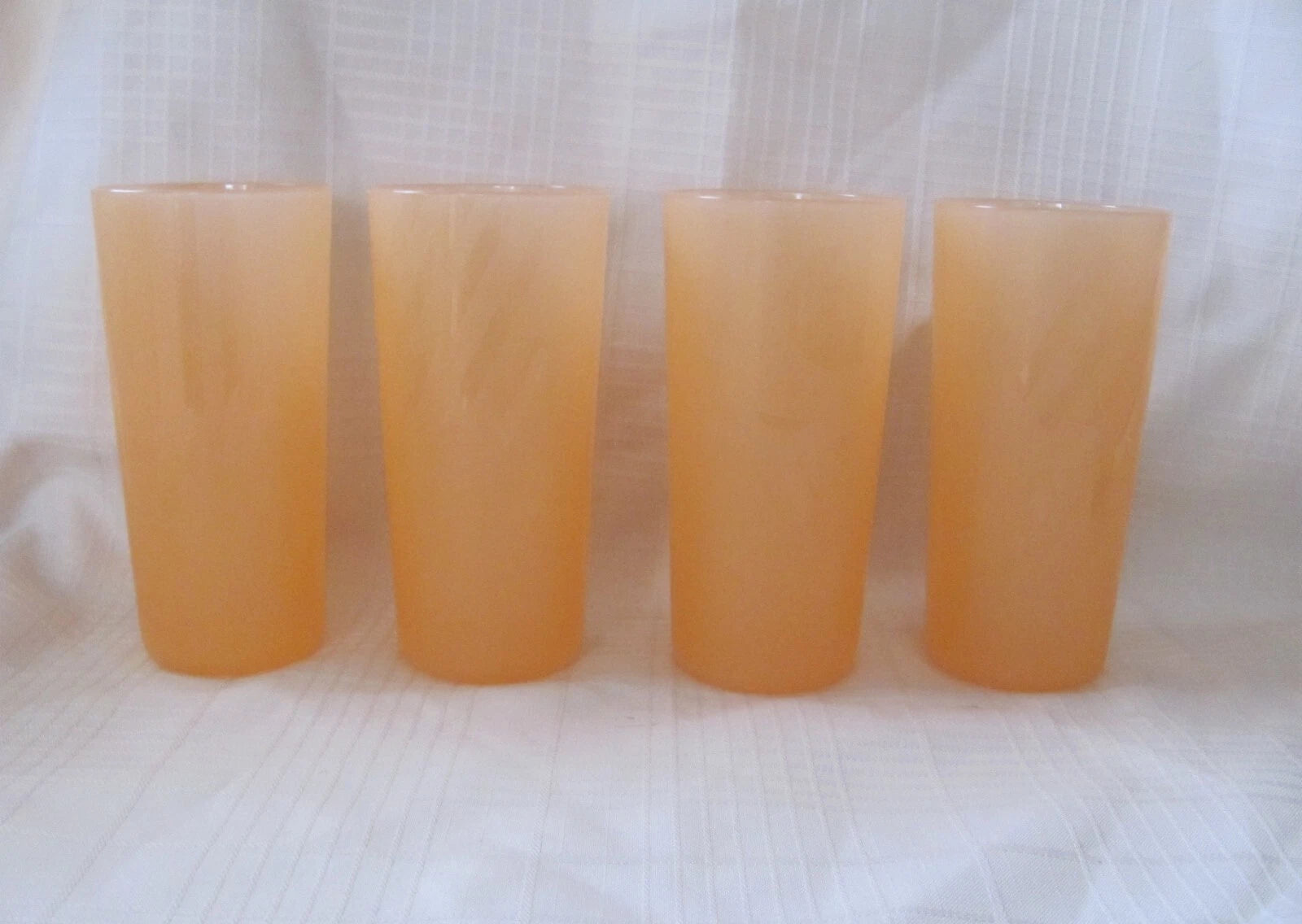 Set of 4 Tupperware Jazzy Celebration Geometrical Tumblers 14 oz #2663 Orange | eBay