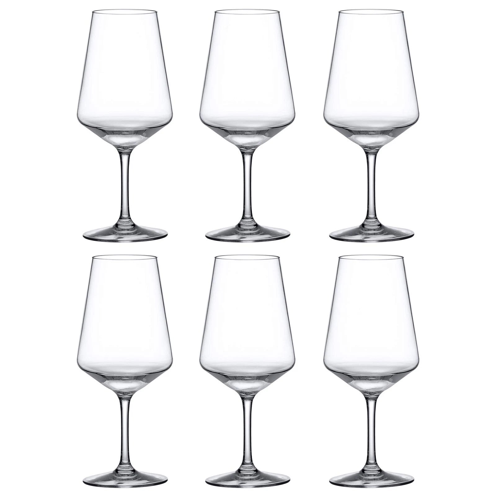 - Sherry - 20-Ounce Unbreakable Tritan Wine Glasses (Set of 6), Plastic White... | eBay
