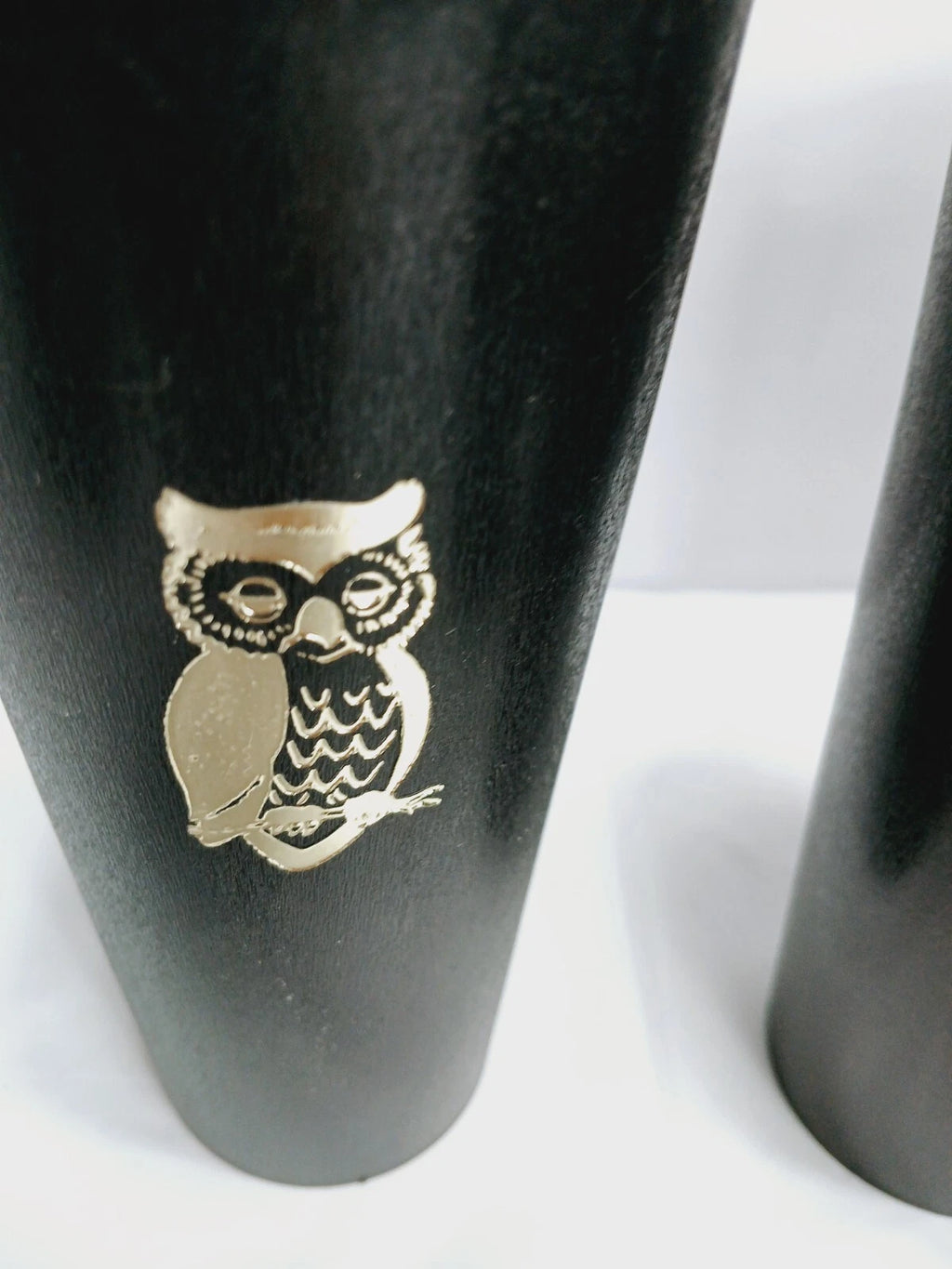 Set of 6=Vtg Nasco Black with Gold Owls Tumblers/Glasses = Plastic = about 14 oz | eBay